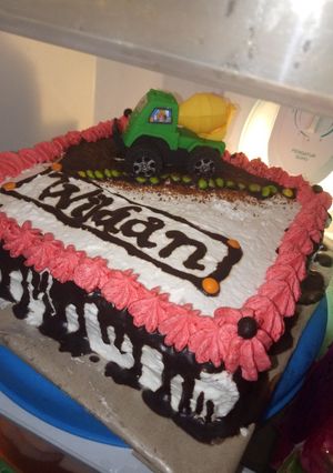 Foto resep Kue ultah (brownies kukus)