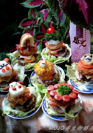 【宜蘭有機米】手做可愛造型米漢堡~你有跟上流行嗎!! 的食譜成品照片