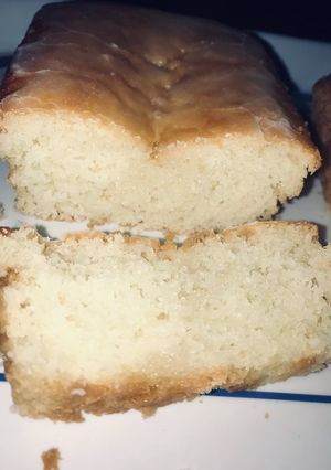 Una foto de Budín de limón vegano🍋