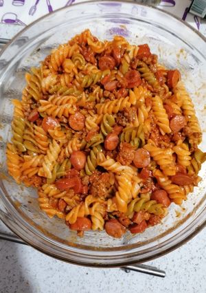 Una foto de Macarrones sin queso