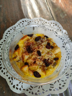 Foto resep Puding Roti Tawar Pisang