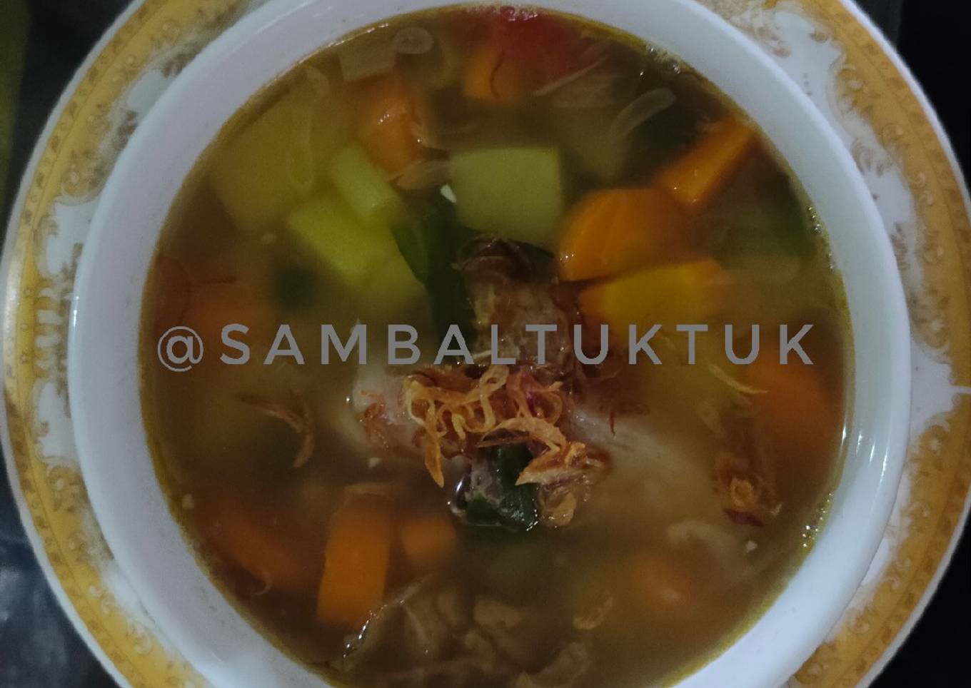 Sup Ayam favorit keluarga, gampang buatnya