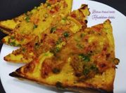 A picture of besan bread toast