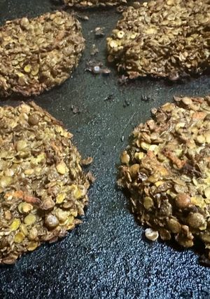 Una foto de Hamburguesa de lenteja