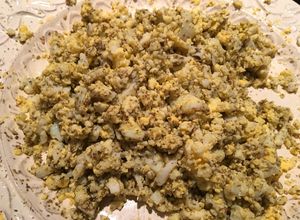 Una foto de Huevos con Zaatar (condimento árabe)