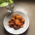 Cumi Udang saus Pedas