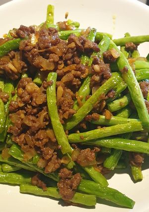 Foto resep Baby boncis tabur daging
