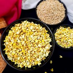 Jowar popcorn A picture of Jowar popcorn.