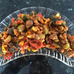 A picture of Olive salad Appetizer.
