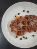 602. waffle Ubi Choco Cheese GlutenFree