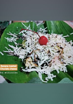 Foto resep Pisang bakar coklat keju (Banana Roasted Choclate Cheese)