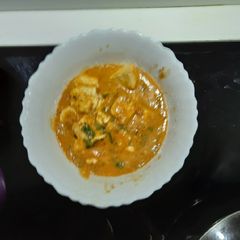 A picture of Paneer butter masala.