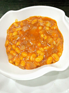 A picture of Baked beans curry.
