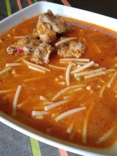 Una foto de Fideos a la cazuela