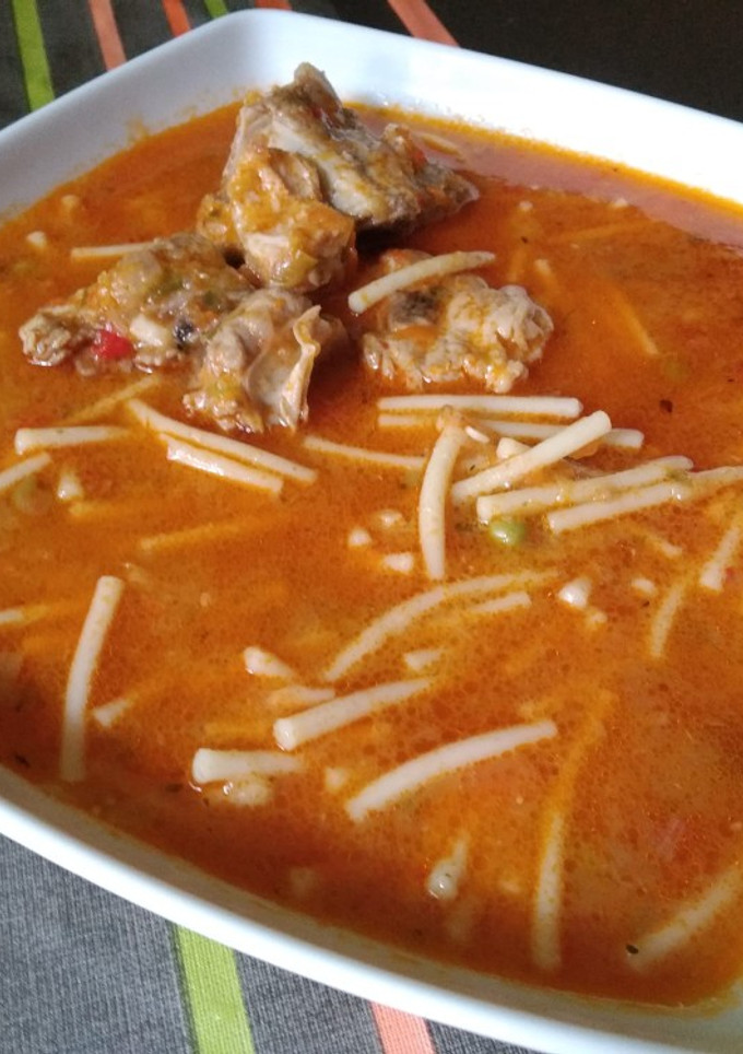 Una foto de Fideos a la cazuela
