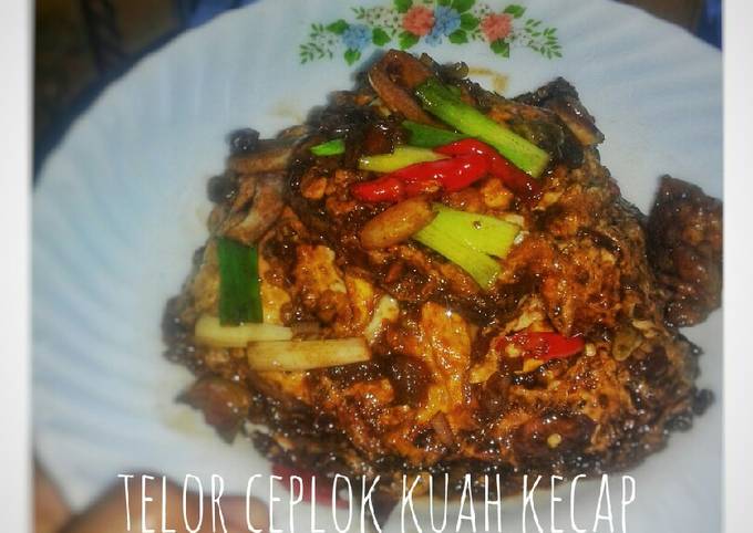 Telor ceplok kuah kecap #bikinramadhanberkesan (22)