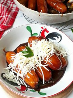 Foto resep Pisang karamel keju