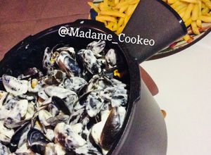Une photo de Moules au boursin (cookeo)