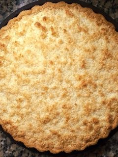 Una foto de Tarta de coco y dulce de leche