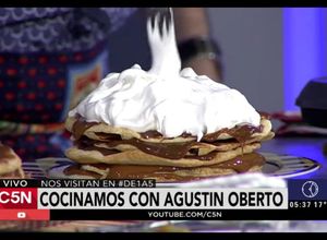 Una foto de Rogel clásico (con tapas de empanadas)