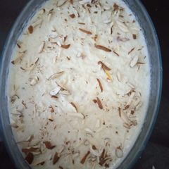A picture of Almond kheer.
