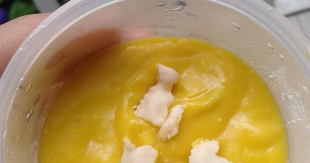 Resep MPASI 7 BULAN (SELINGAN) BUTTERNUT SQUASH PORRIDGE oleh githa