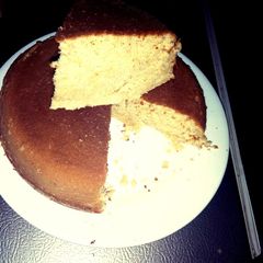 A picture of Orange Cake No Oven bake.