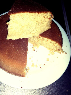 A picture of Orange Cake No Oven bake.
