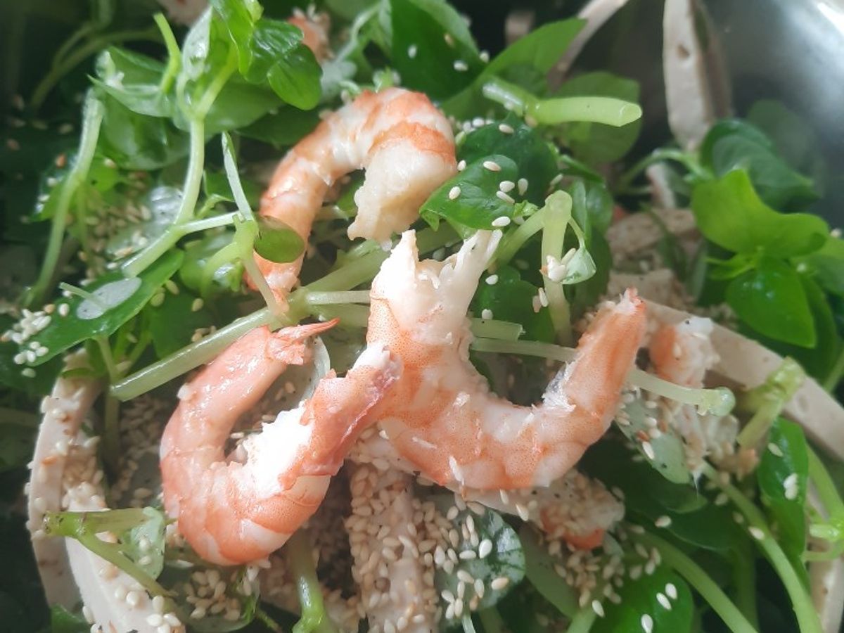 Nộm rau càng cua