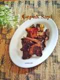 Gepuk daging sapi #bumbuUngkep