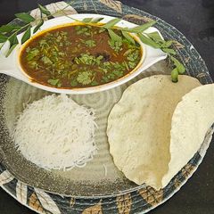 A picture of Curry Leaves Rasam.