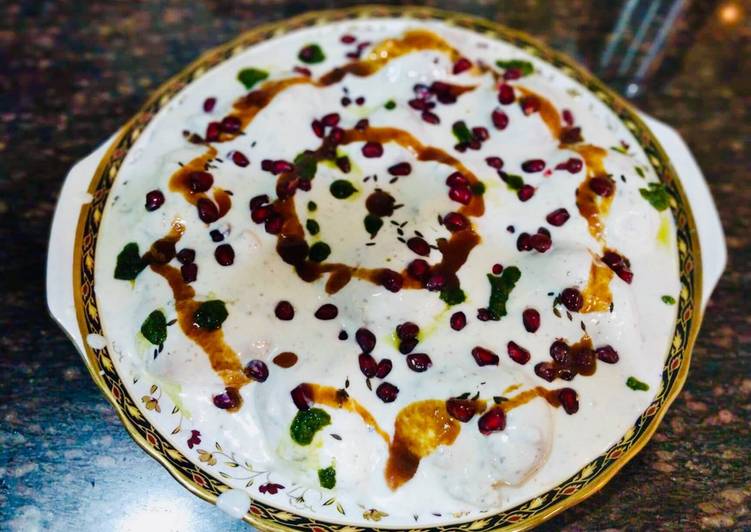 #Dahi-Bhalla Chaat