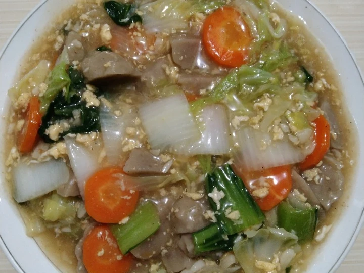 Cara Gampang Membuat Resep Capcay Bakso Kuah yang Bisa Manjain Lidah Anti Ribet, Bikin Ngiler