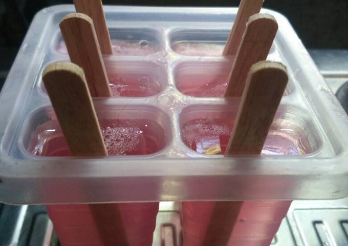 Cara Membuat Es Nutrijel Untuk Jualan Resep Nutrijell stik oleh renita - Cookpad