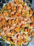 Chicken Bar-B-Q rice platter with mayo sauce 🫙❤️😋