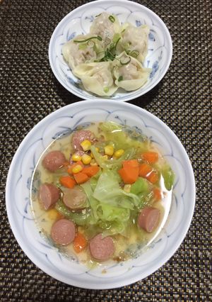 Foto resep Sop sosis praktis