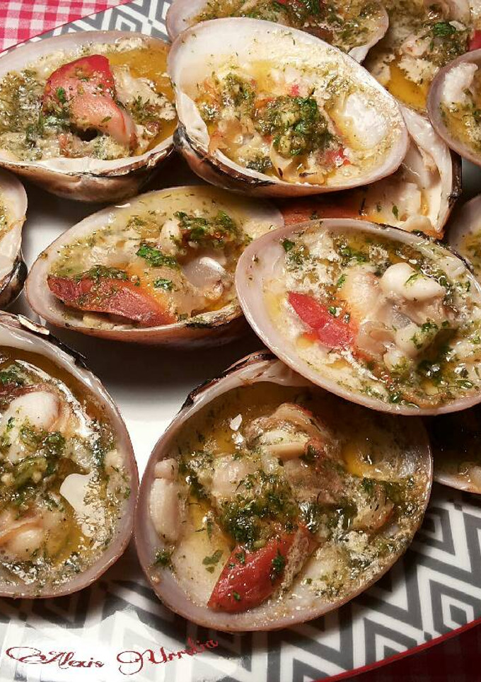 Una foto de Conchas finas en salsa de siete especias libanesas