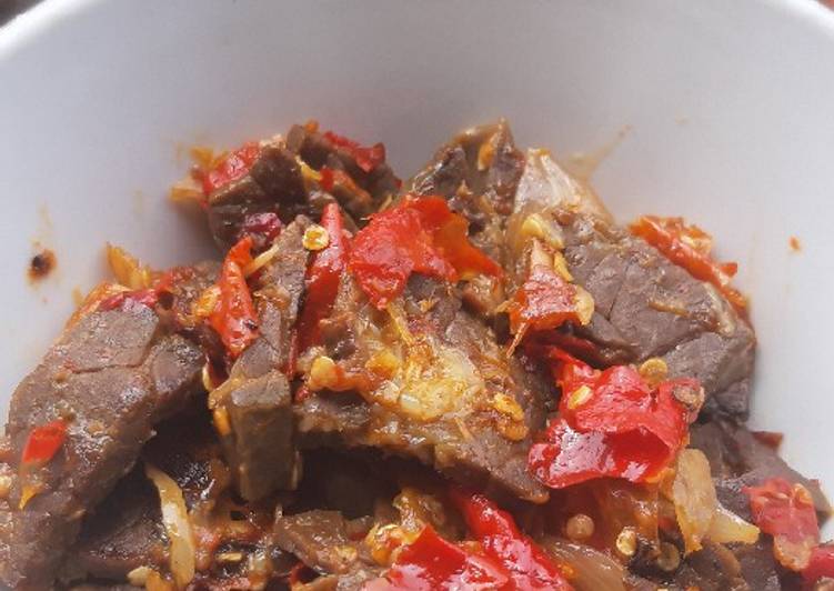 Resep 7. Sambel Paru ala anak kos yang Bikin Ngiler