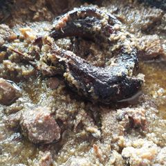 A picture of Ofada sauce.