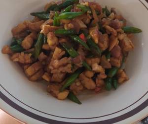 Resep mudah Oseng tempe kacang panjang Gurih Mantul