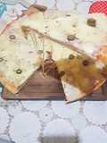 Pizza Casera de Muzzarella