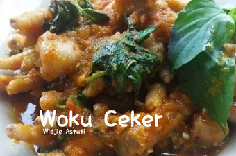 Resep Woku Ceker yang Lezat