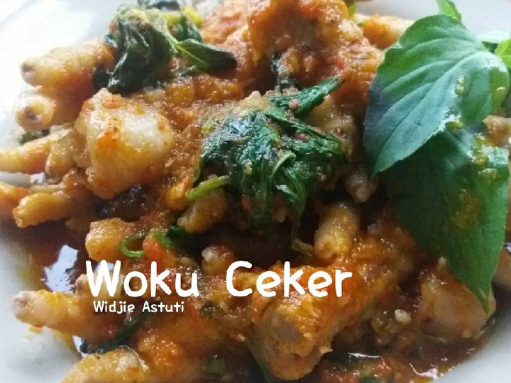 Resep Woku Ceker yang Lezat