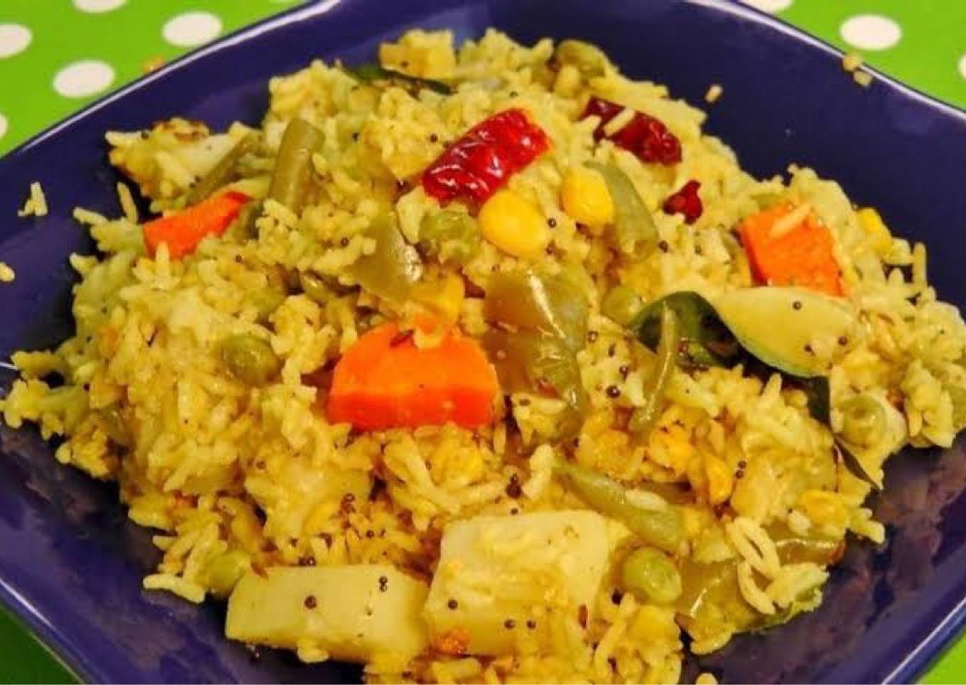 Vegetable khichdi for kids