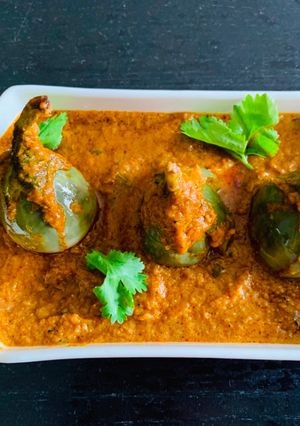 A picture of Baigan Masala.