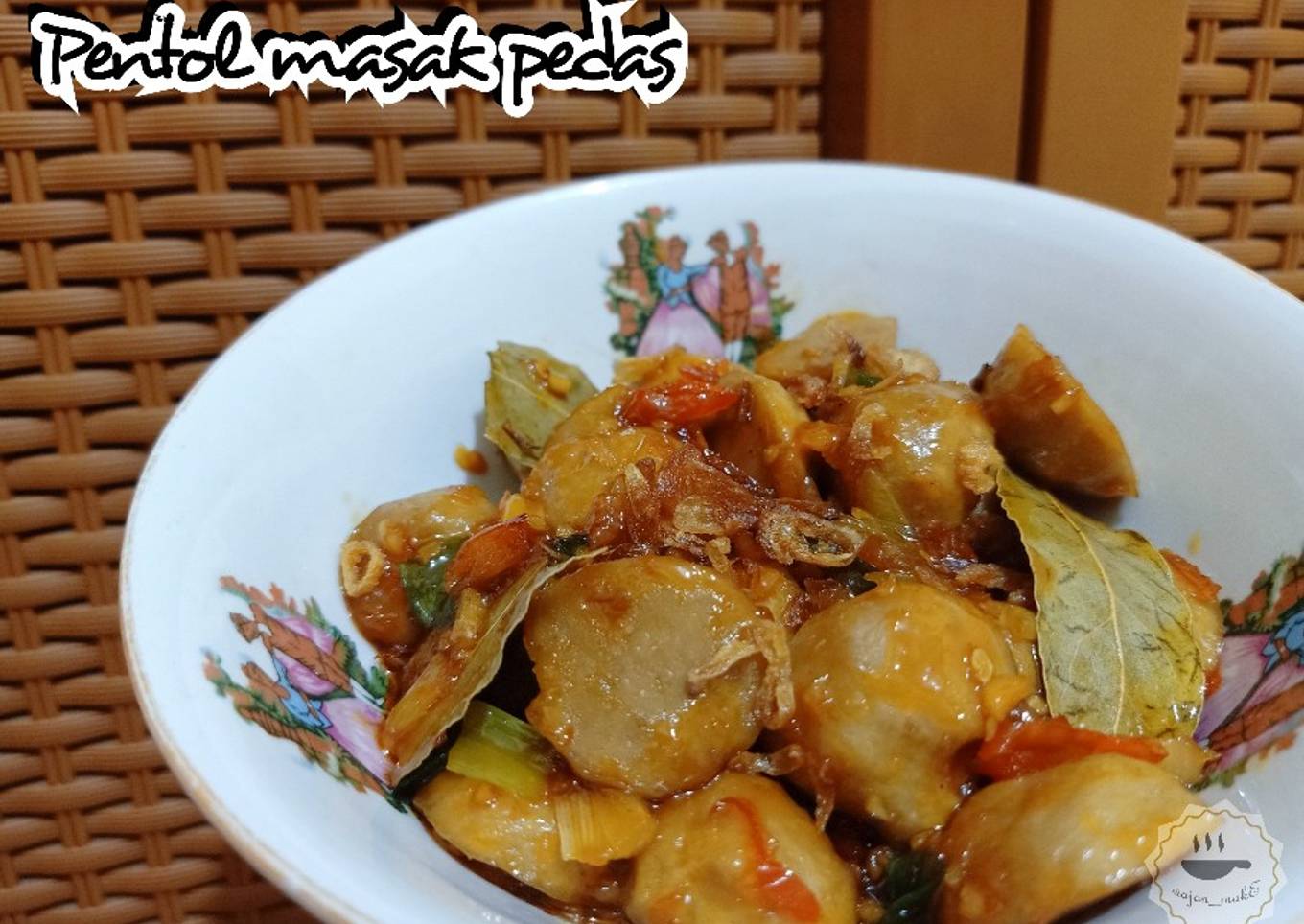 Pentol Masak Pedas