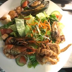 A picture of Seafood Salad.