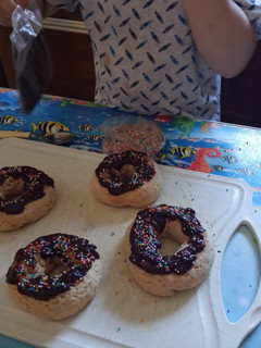 Una foto de Donas saludables para niños