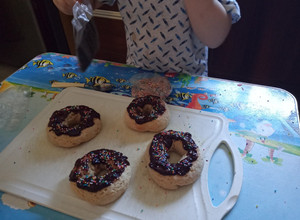 Una foto de Donas saludables para niños