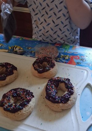 Una foto de Donas saludables para niños